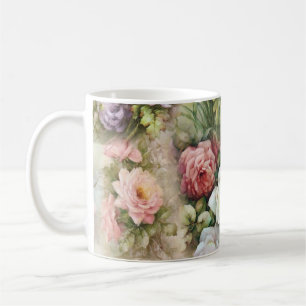 Mug Fleurs vintages