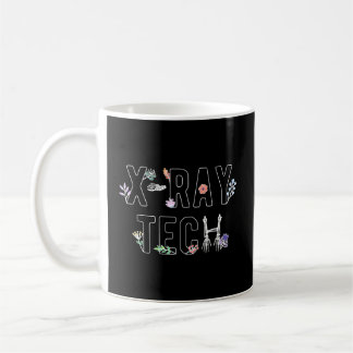 Mug Fleurs X-Ray Tech Technologue X-Ray Tech