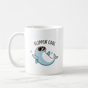Mug Flippin Cool drôle Dolphin Pun