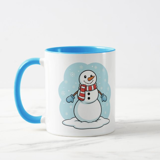 Mug Flocon de Neige Mignon (Gauche)