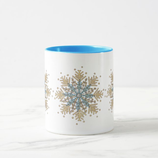 Mug Flocon de Neige Saison Câlins  (Centre)