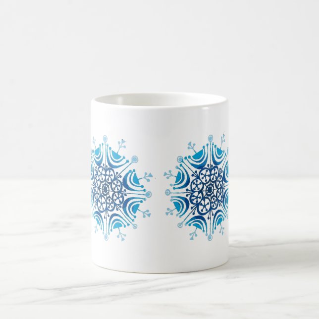 Mug Flocons de neige - (Centre)