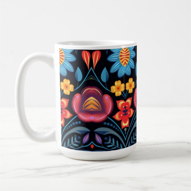 Mug floral (Gauche)