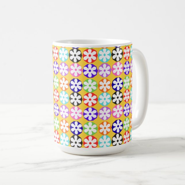 Mug floral (Devant droit)