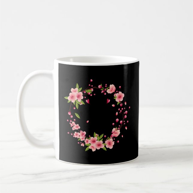 Mug Floral 98 98E 98 Ans Aimés (Gauche)