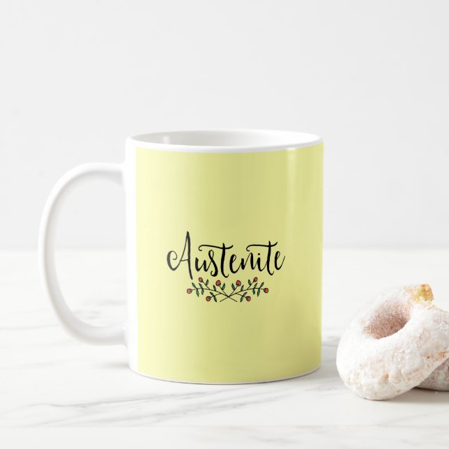 Mug Floral Austenite (Avec donut)