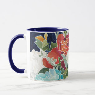 Mug Floral de minuit I