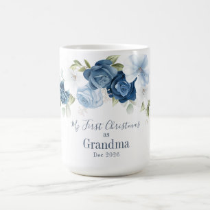 Mug Floral Eucalyptus Grands-parents 1er Noël