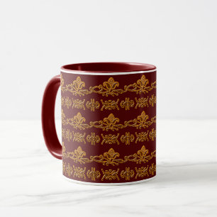 Mug Floral Motif rétro