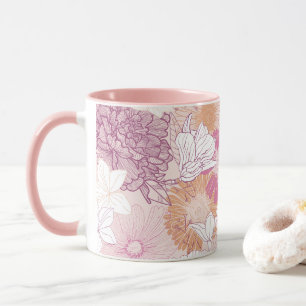Mug Floral sans joint