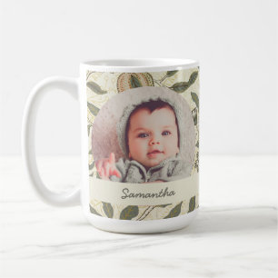 Mug Floral vintage William Morris Fruit Art Nouveau
