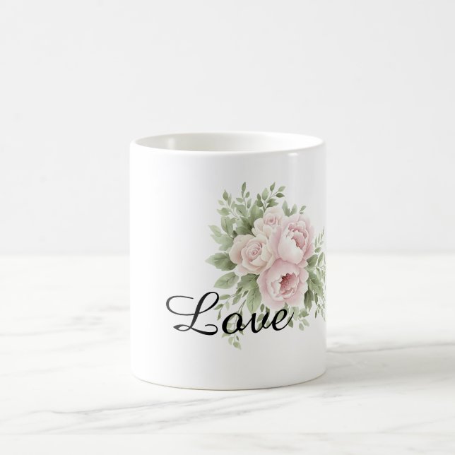 Mug Flore rose chic (Centre)
