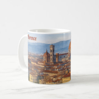 Mug Florence Aquarelle Skyline