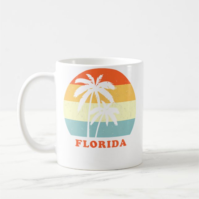 Mug Florida Sun Palm Vacation (Gauche)
