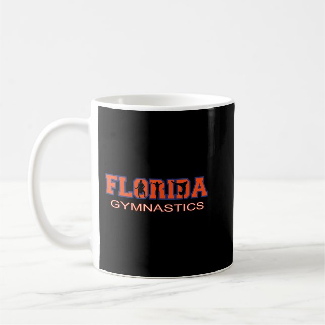 Mug Floride Gymnastique Girls Tumbling Gymnaste Aer (Gauche)