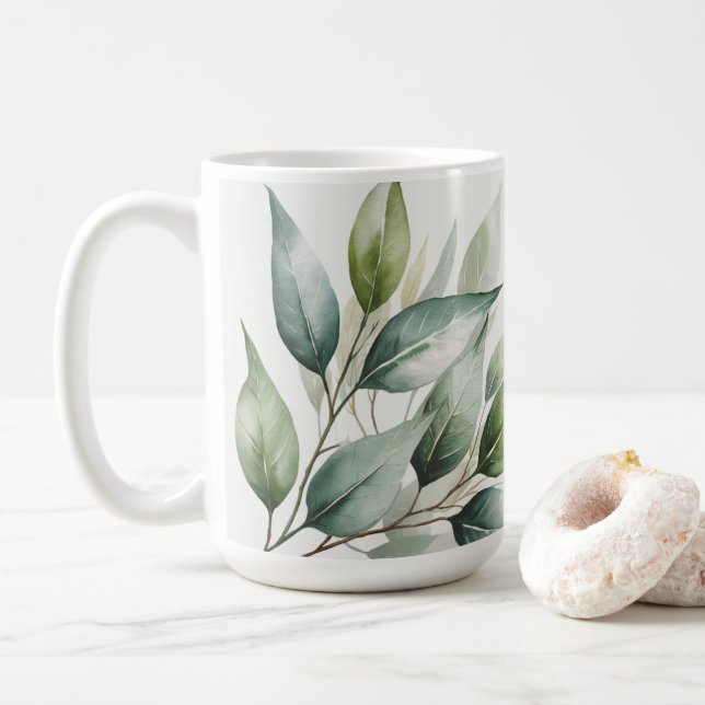 Mug Florum - stilplet & blumig par jour ⭐ (Avec donut)