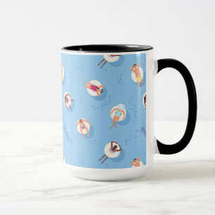 Mug Flottant dans le Motif de la rivière Lazy