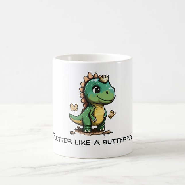 Mug Flotter comme un papillon (Centre)