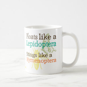 Mug Flotteurs comme lépidoptères