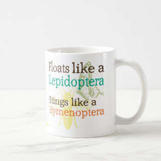 Mug Flotteurs comme lépidoptères