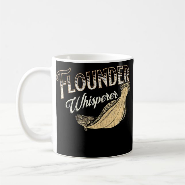 Mug Flounder Gulf Coast Fishing Flounder Whisperer (Gauche)