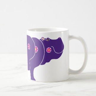 Mug flower hippo