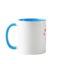 Flower Lady - Retro Blue Edition