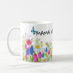 Mug Flower Lover Café Drinker, maman a besoin de café