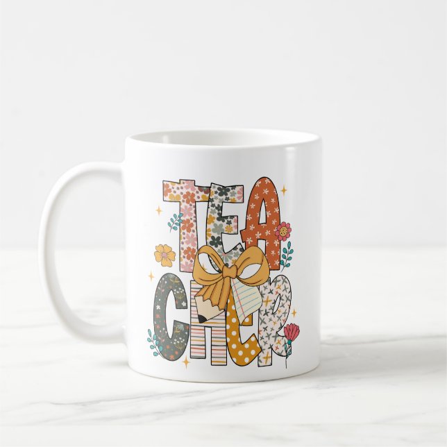 Mug Flower Teacher  (Gauche)