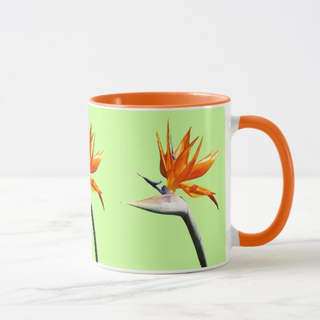 Mug Flower tropical orange paradise (Droite)