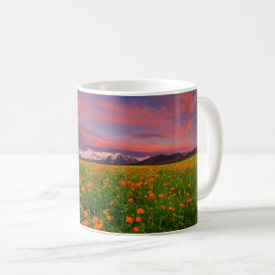 Mug Flowers (homonymie)   Fayot Field Snowcapped Mount