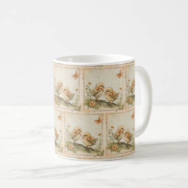 Mug Fluffy Friends for Easter Sips 🌸 🐣 (Devant droit)