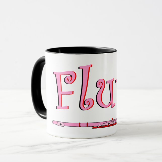Mug Flûte rose (Devant gauche)