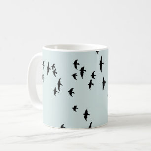 Mug Flying Bird Flock