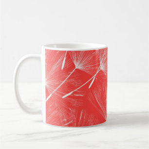 Mug Flying Dandelion Graines Vintage Arrière - plan.