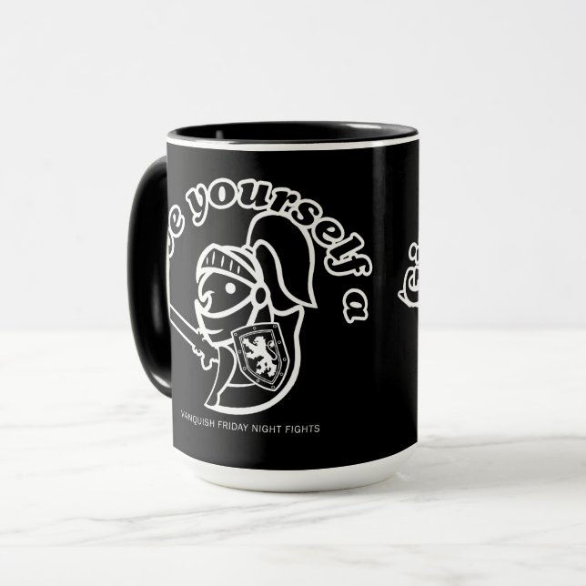 Mug FNF "Donnez-vous un..." (Devant gauche)