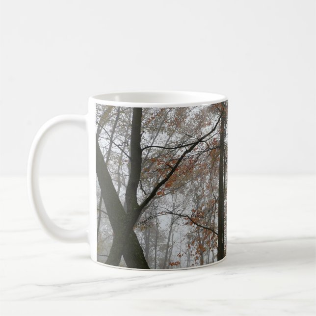 Mug Foggy Fall en Pennsylvanie Automne Nature (Gauche)