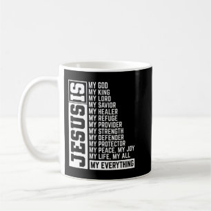 Mug Foi Croix Chrétienne Religion Jésus Seigneur Don J