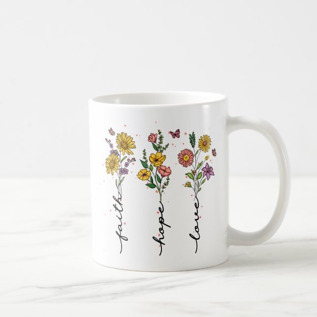 Mug Foi-Espoir-Amour (Droite)