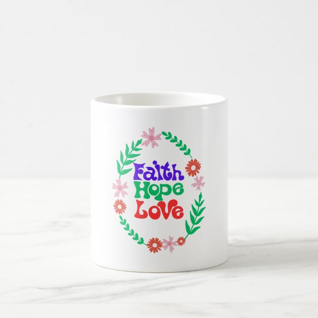 Mug Foi espoir amour (Centre)