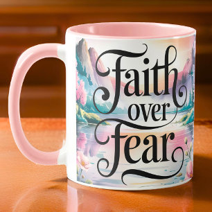 Mug Foi personnalisée sur la peur Femmes chrétiennes