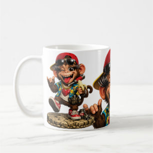Mug Folie de singe