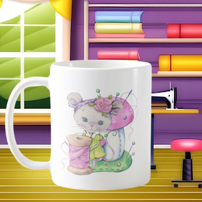 Mug folle couturière (Créateur téléchargé)
