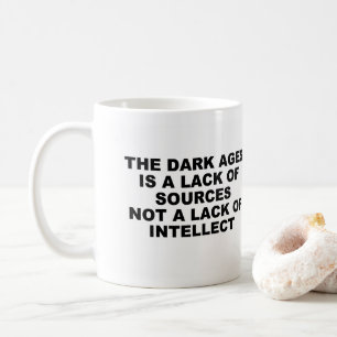 Mug foncé intellect de l'âge