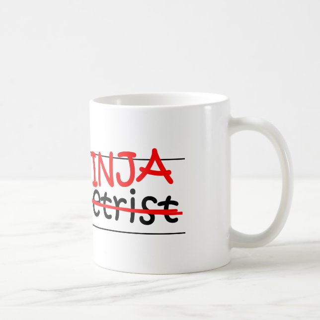 Mug Fonction Ninja - optométriste (Droite)