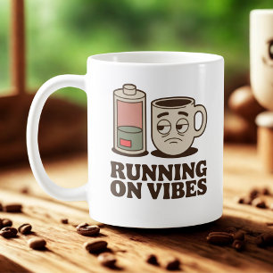 Mug Fonctionner sur des Vibrations Humeur Existentie