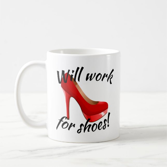 Mug Fonctionnera pour les chaussures haute talons (Gauche)