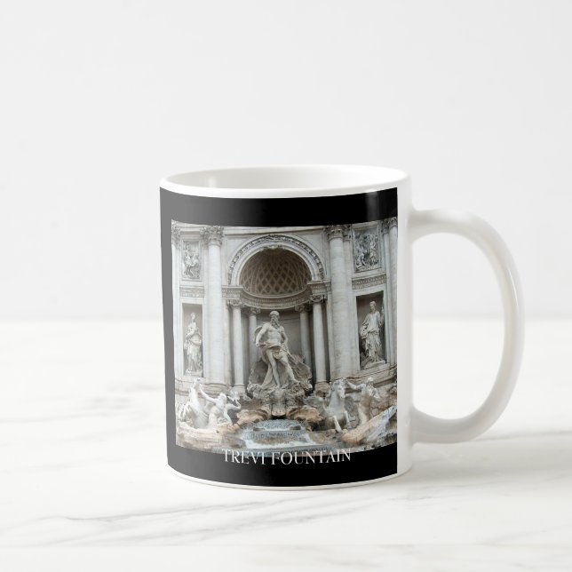 Mug Fontaine de Trevi à Rome, Italie (Droite)
