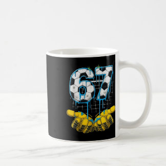 Mug Football 67 Six Seven Drôle Gen-alpha Meme Drip En
