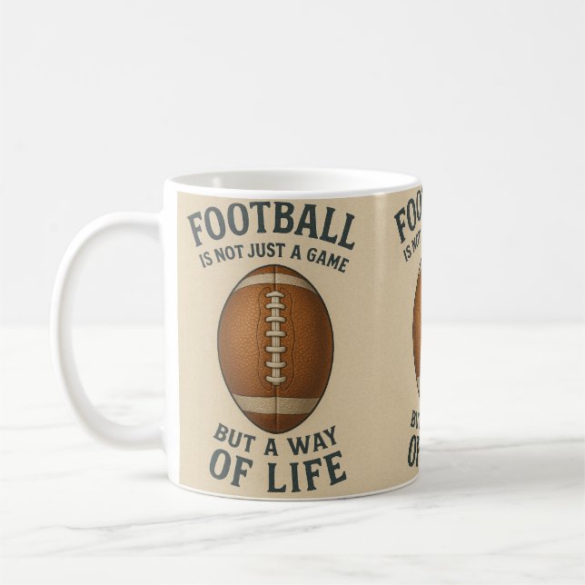 Mug Football, a way of life (Gauche)
